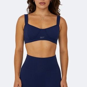 SET ACTIVE Sculptflex Contour Bra in Twilight